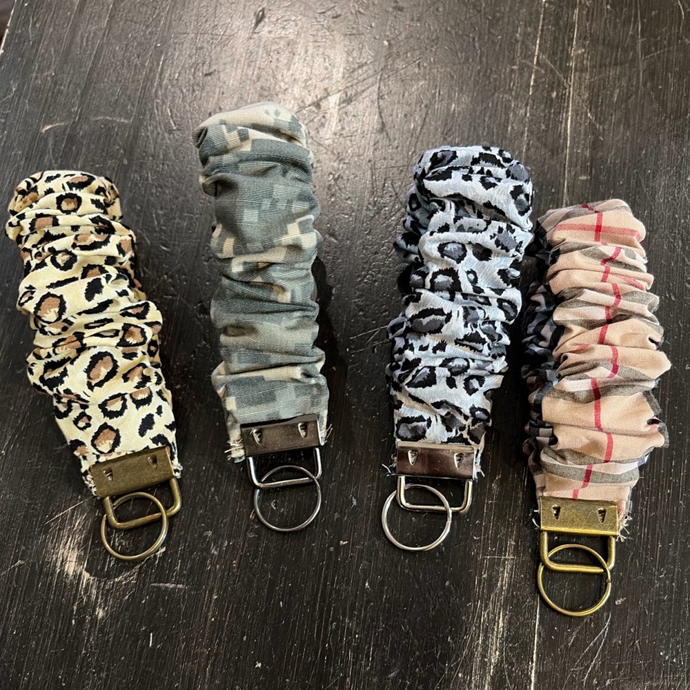Scrunchie key holder